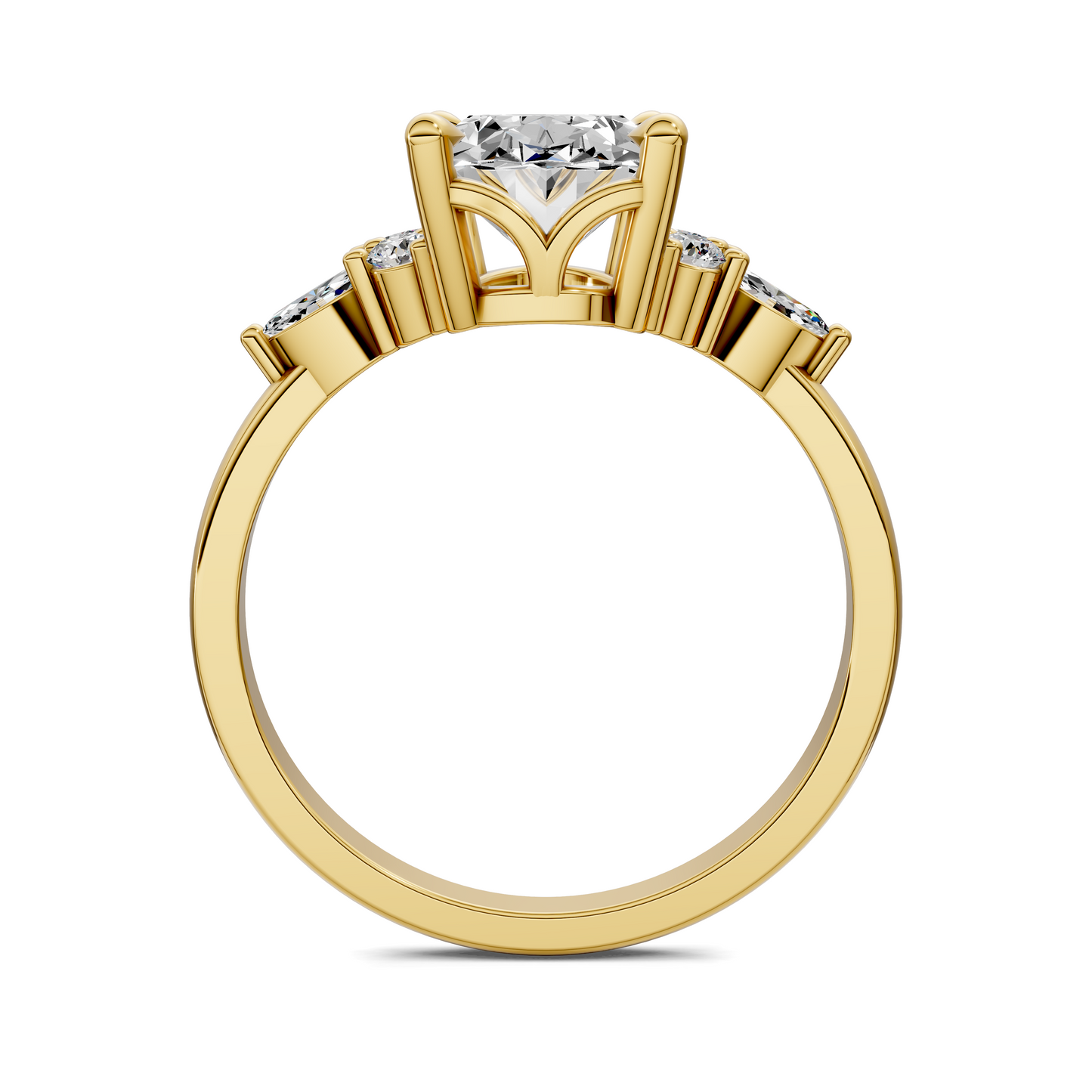 Monique Petite Diamond Cluster Ring