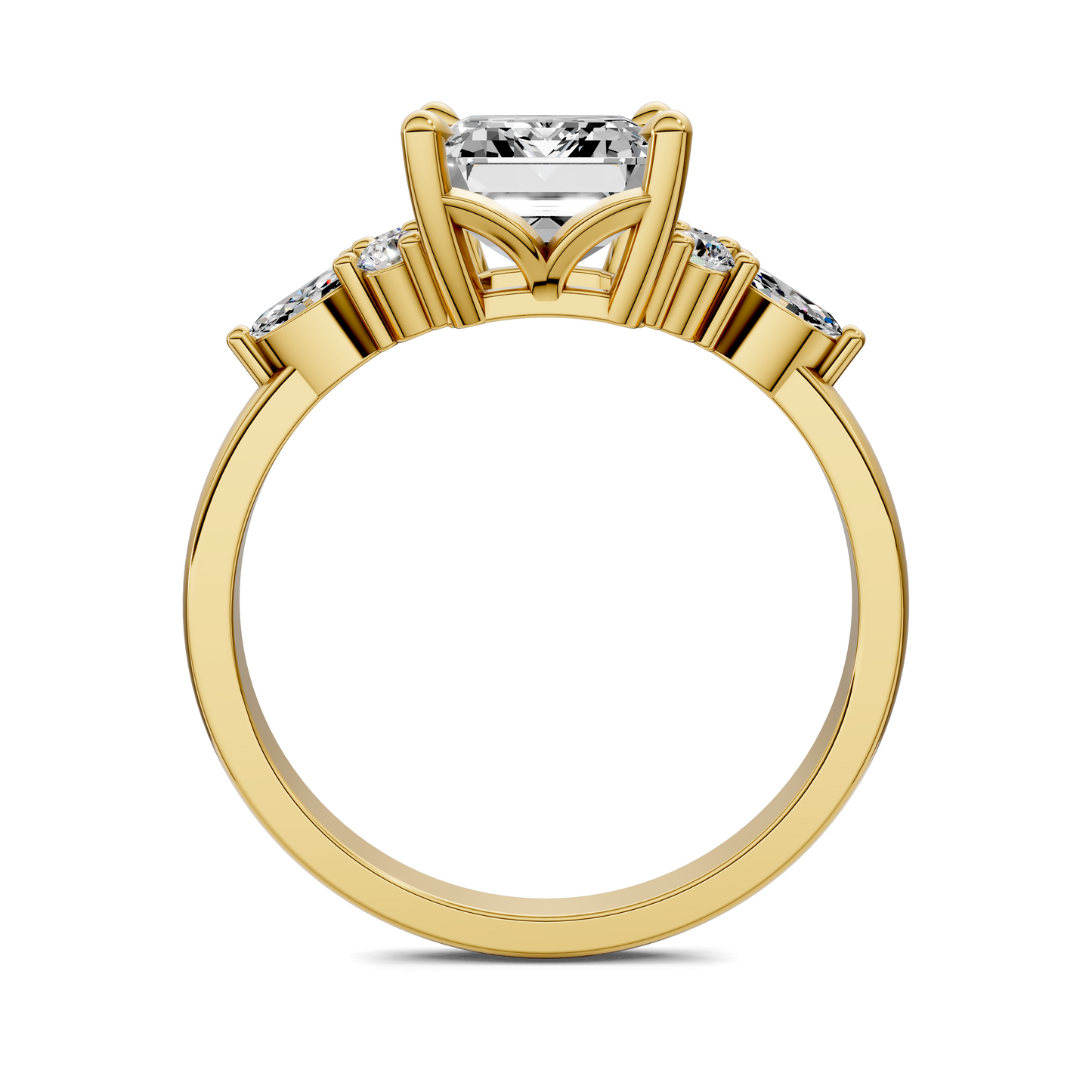 Sarah Bezel Set Engagement Ring