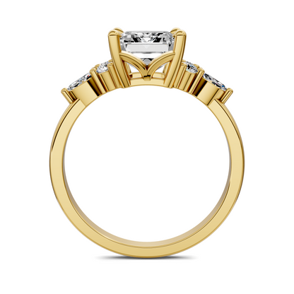 Sarah Bezel Set Engagement Ring