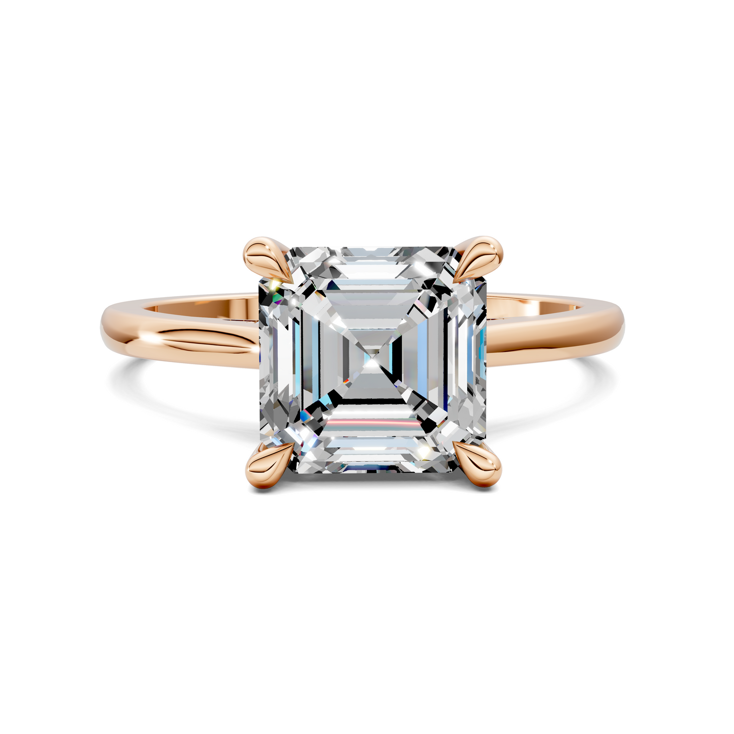Mallory Petite Bridge Pave And Hidden Halo Ring