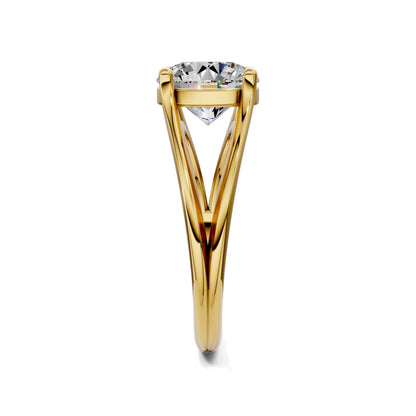 Megan Split Shank Engagement Ring