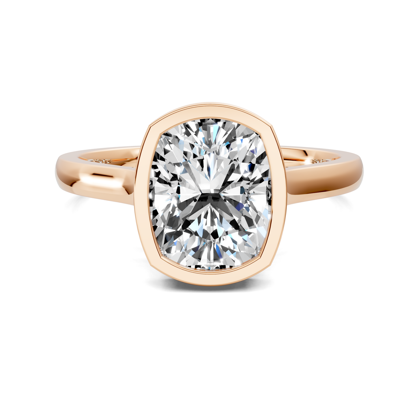 Jazmin Bezel Halo Ring