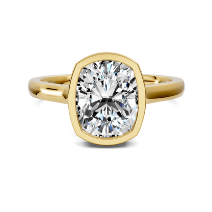 Jazmin Bezel Halo Ring