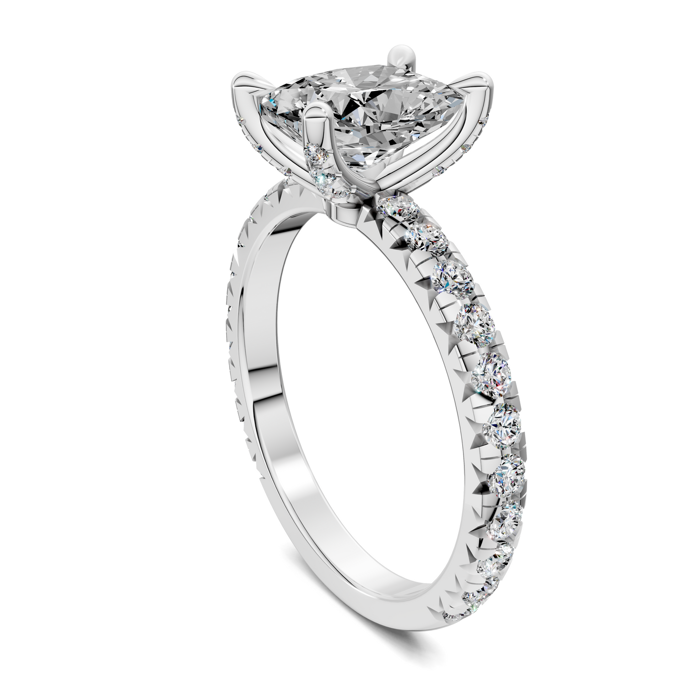Evelyn Claw Accent Ring