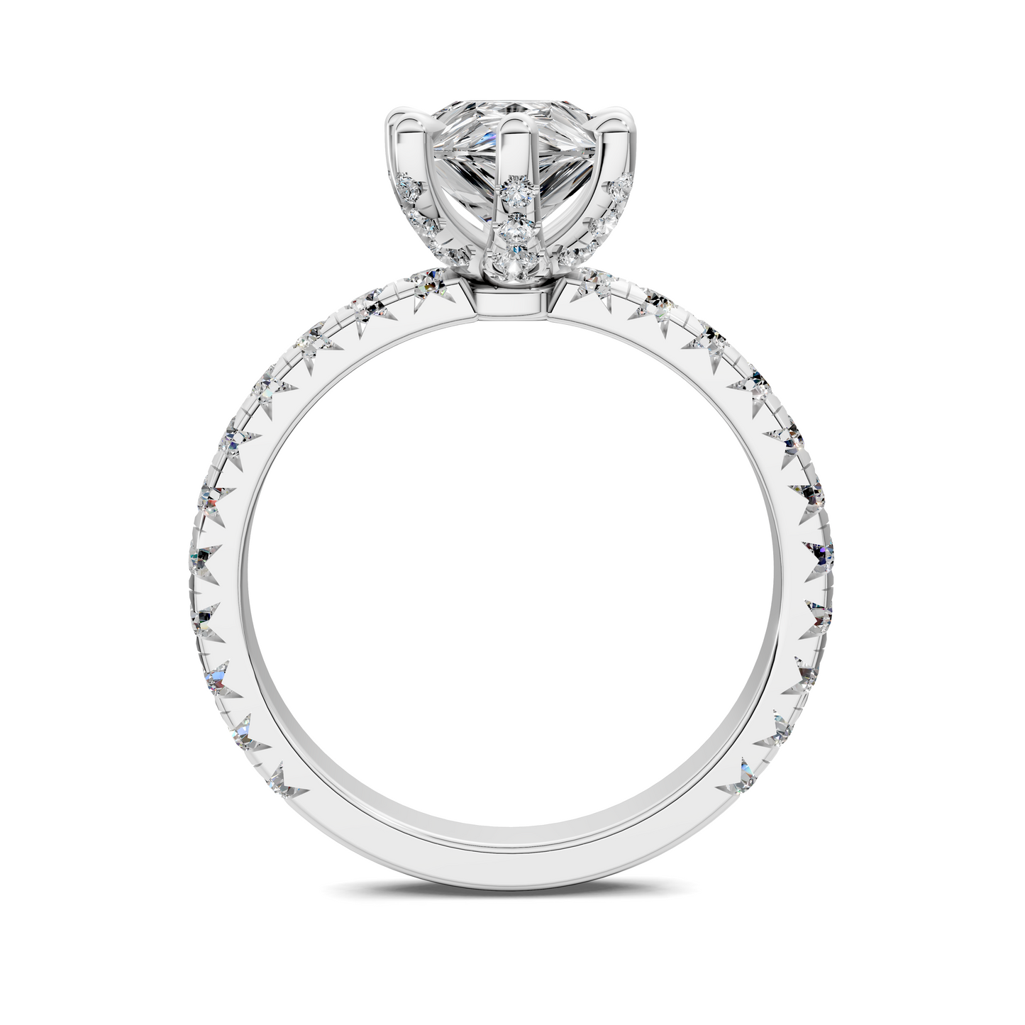 Evelyn Claw Accent Ring