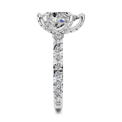 Evelyn Claw Accent Ring