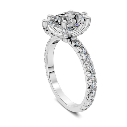 Evelyn Claw Accent Ring