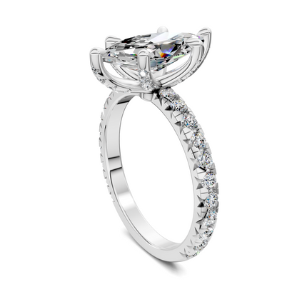 Evelyn Claw Accent Ring