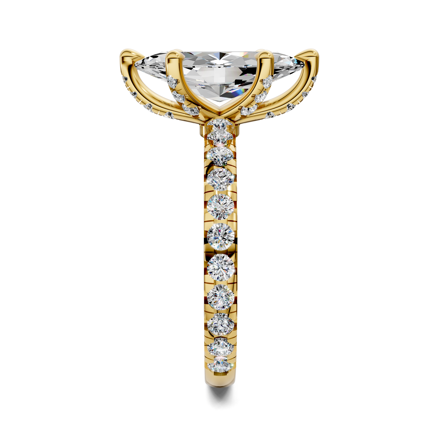 Evelyn Claw Accent Ring