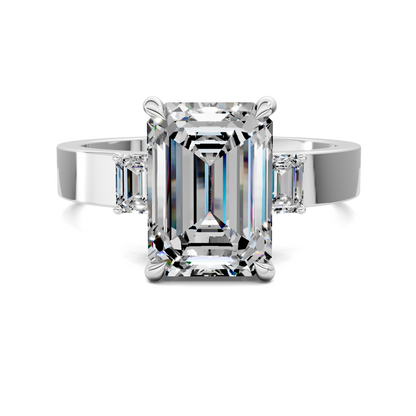 Brandy Three Stone Ring