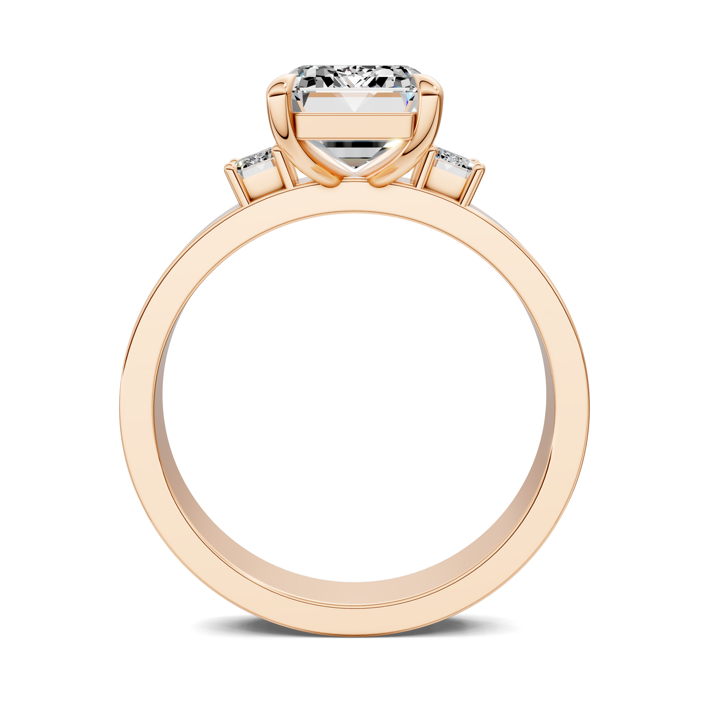 Brandy Three Stone Ring