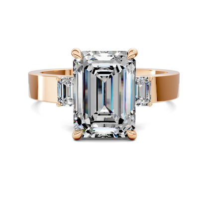 Brandy Three Stone Ring