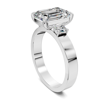 Brandy Three Stone Ring