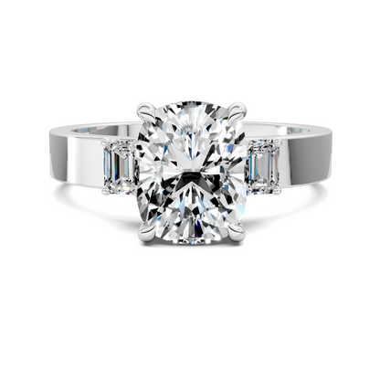 Brandy Three Stone Ring