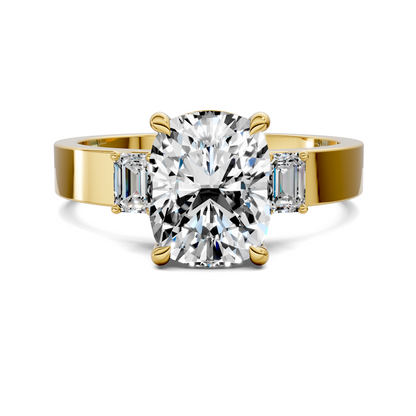 Brandy Three Stone Ring