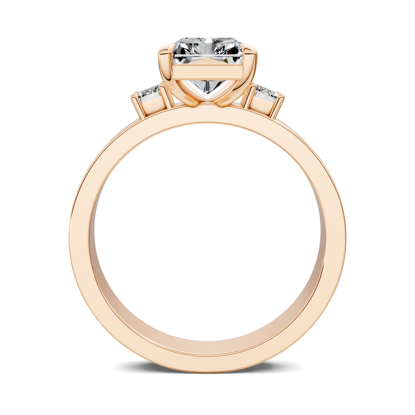 Brandy Three Stone Ring