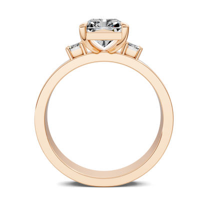 Brandy Three Stone Ring