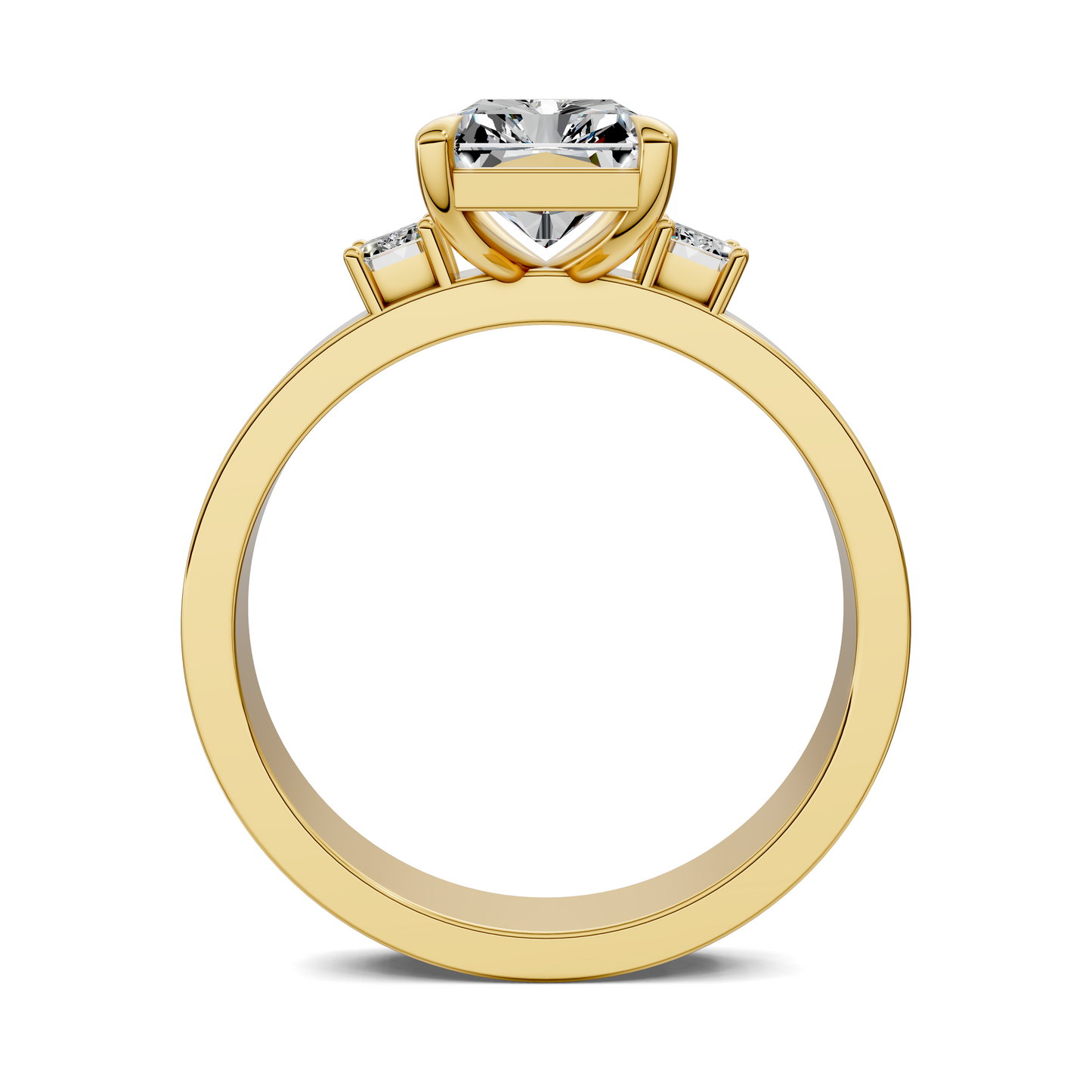 Brandy Three Stone Ring