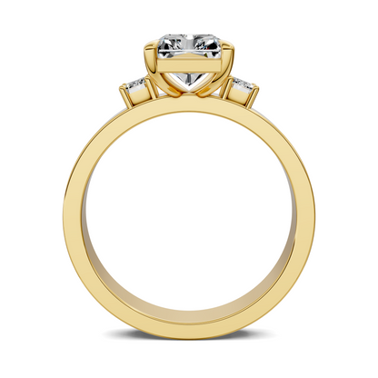 Brandy Three Stone Ring