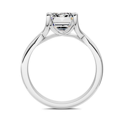 Jillian Split Shank Solitaire Ring