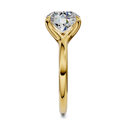 Jillian Split Shank Solitaire Ring