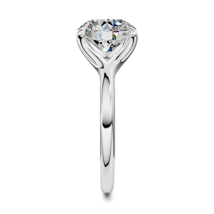 Jillian Split Shank Solitaire Ring