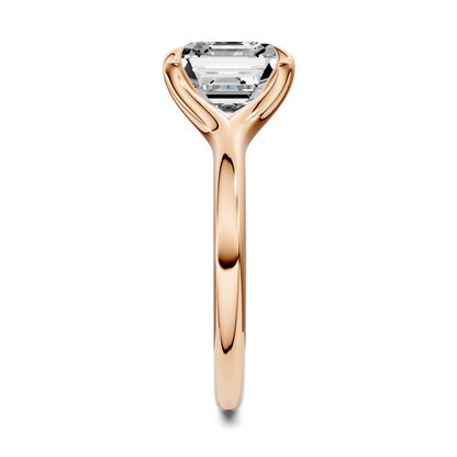 Jillian Split Shank Solitaire Ring