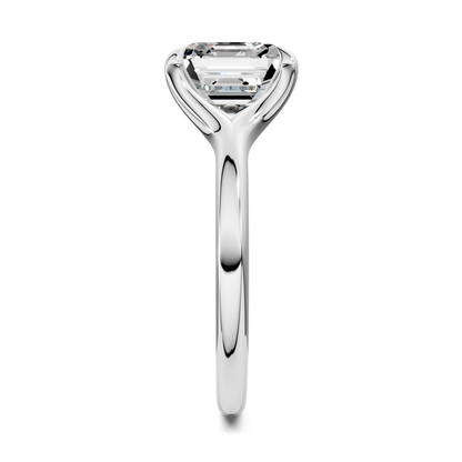 Jillian Split Shank Solitaire Ring