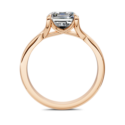 Jillian Split Shank Solitaire Ring