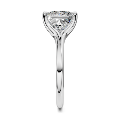 Jillian Split Shank Solitaire Ring