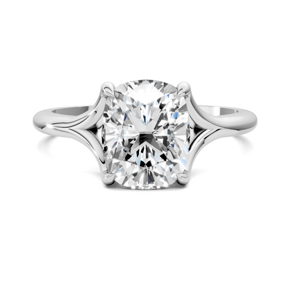 Jillian Split Shank Solitaire Ring