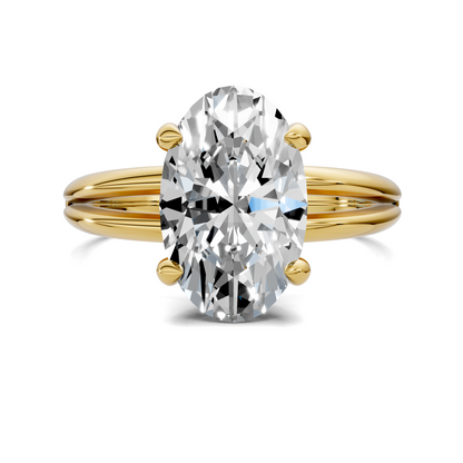 Ashlee Floating Split Band Ring