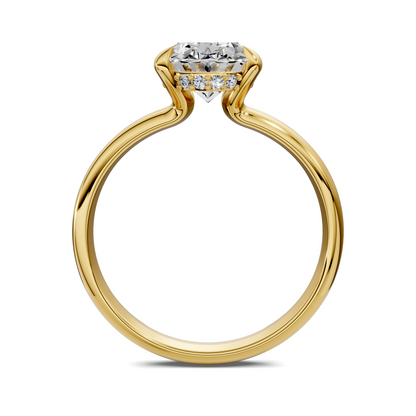 Ashlee Floating Split Band Ring