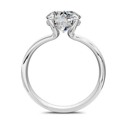 Ashlee Floating Split Band Ring