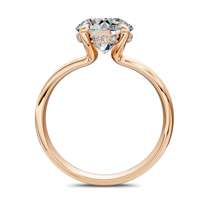 Ashlee Floating Split Band Ring