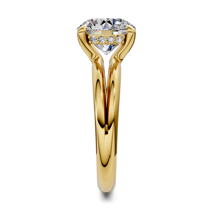 Ashlee Floating Split Band Ring