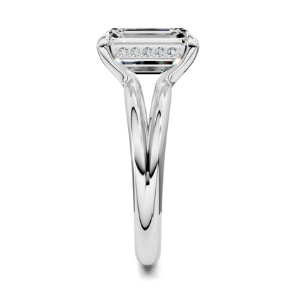 Ashlee Floating Split Band Ring