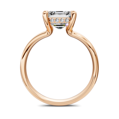 Ashlee Floating Split Band Ring