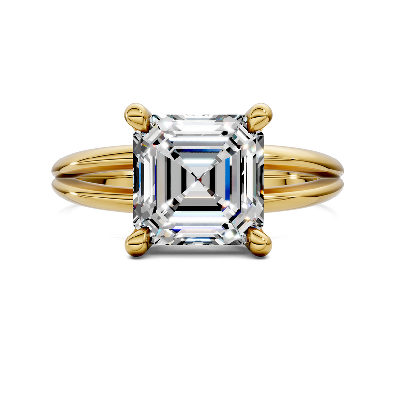 Opes Floating Split Band Ring