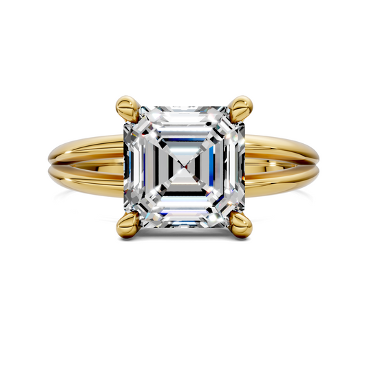Ashlee Floating Split Band Ring