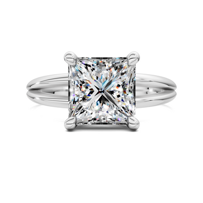 Ashlee Floating Split Band Ring