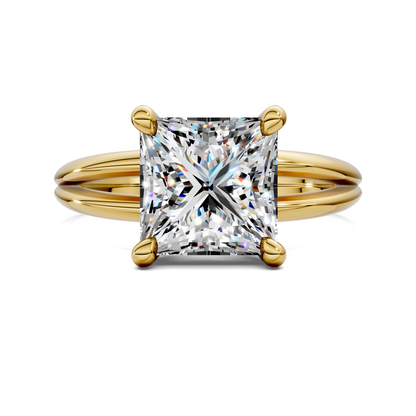 Ashlee Floating Split Band Ring