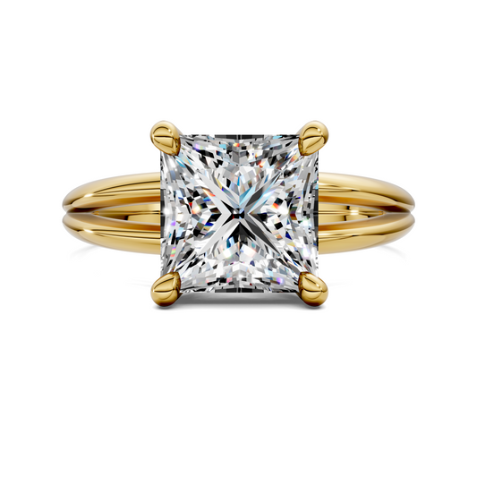 Ashlee Floating Split Band Ring