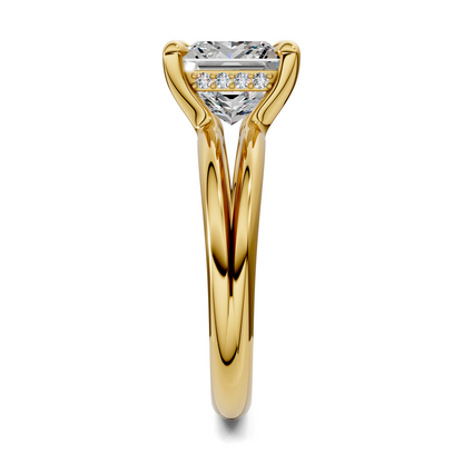 Ashlee Floating Split Band Ring