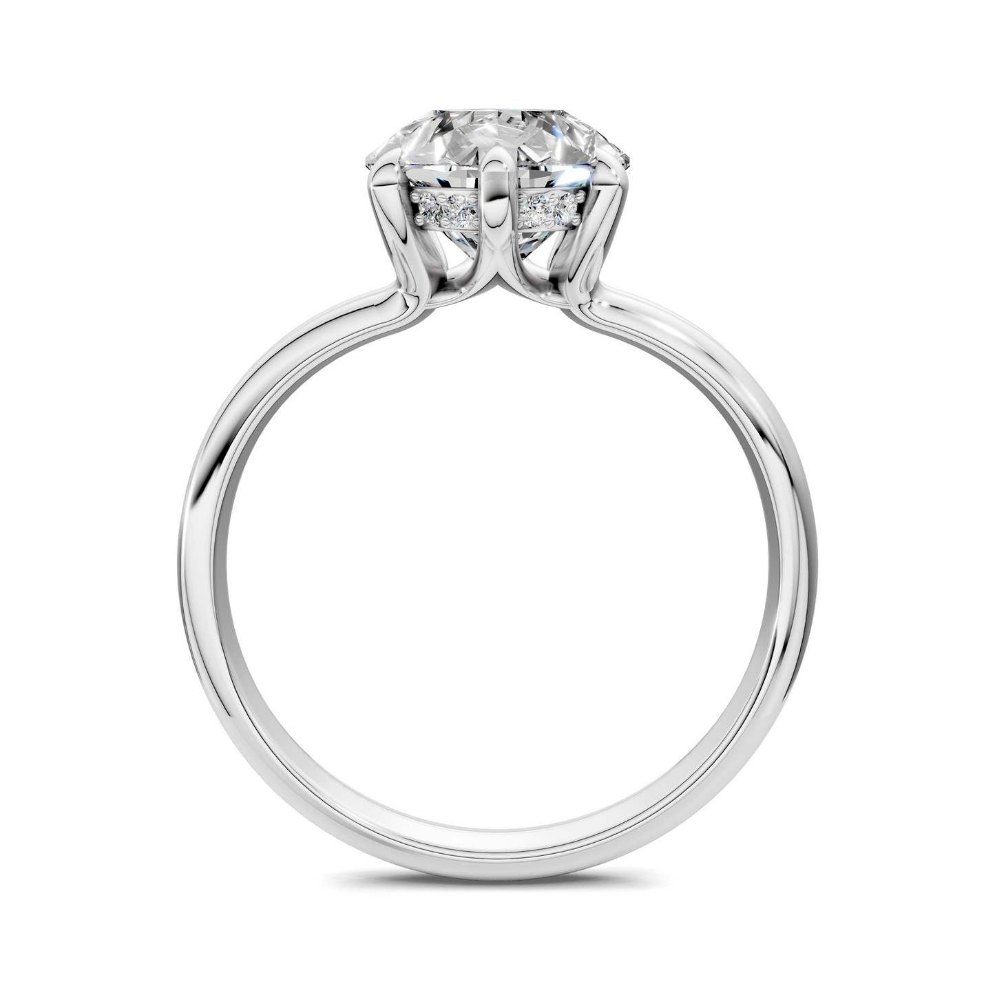 Ashlee Floating Split Band Ring