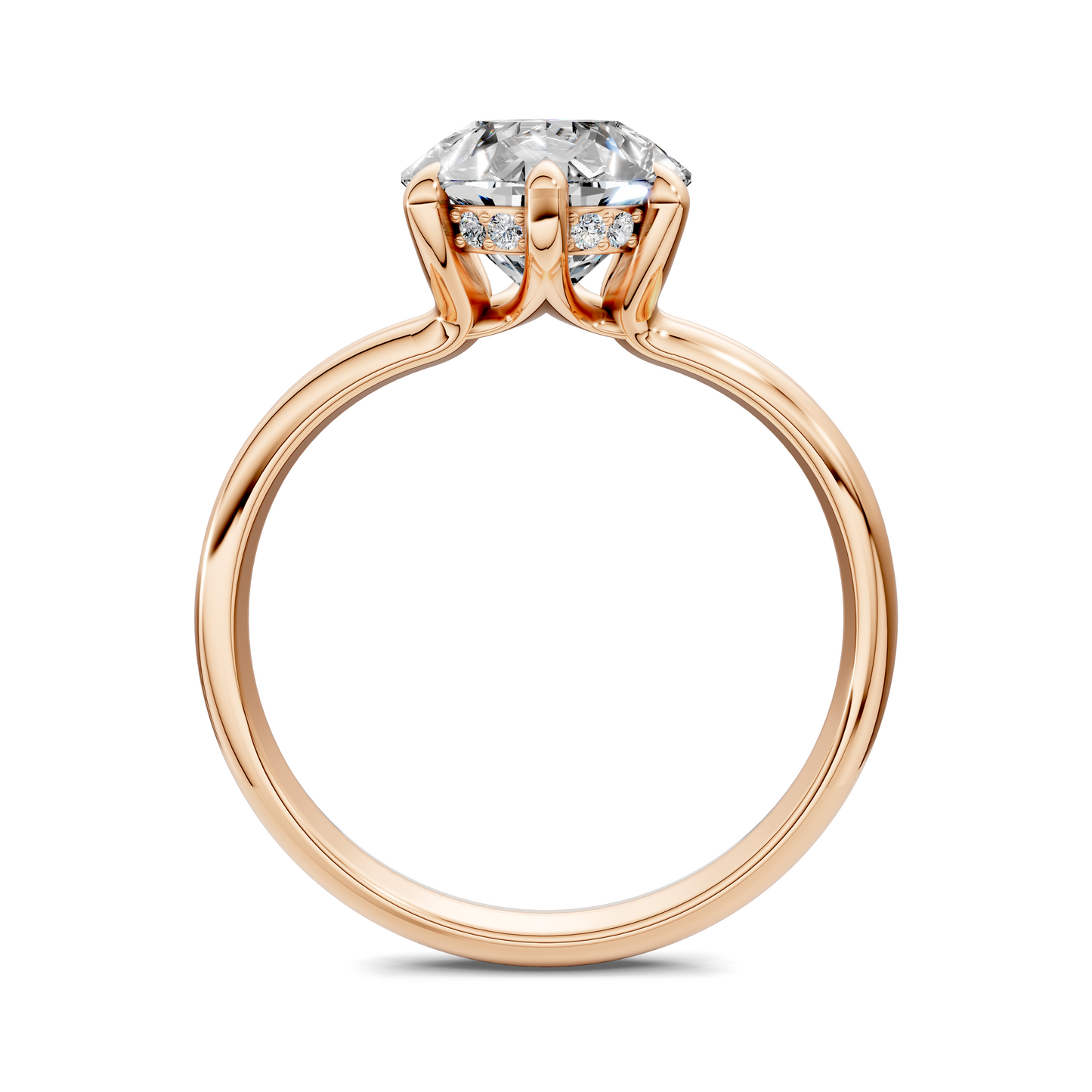 Ashlee Floating Split Band Ring