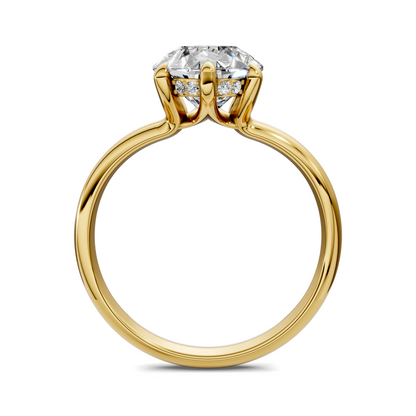 Ashlee Floating Split Band Ring