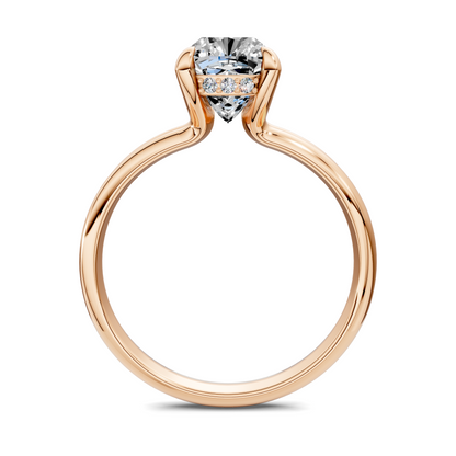 Ashlee Floating Split Band Ring