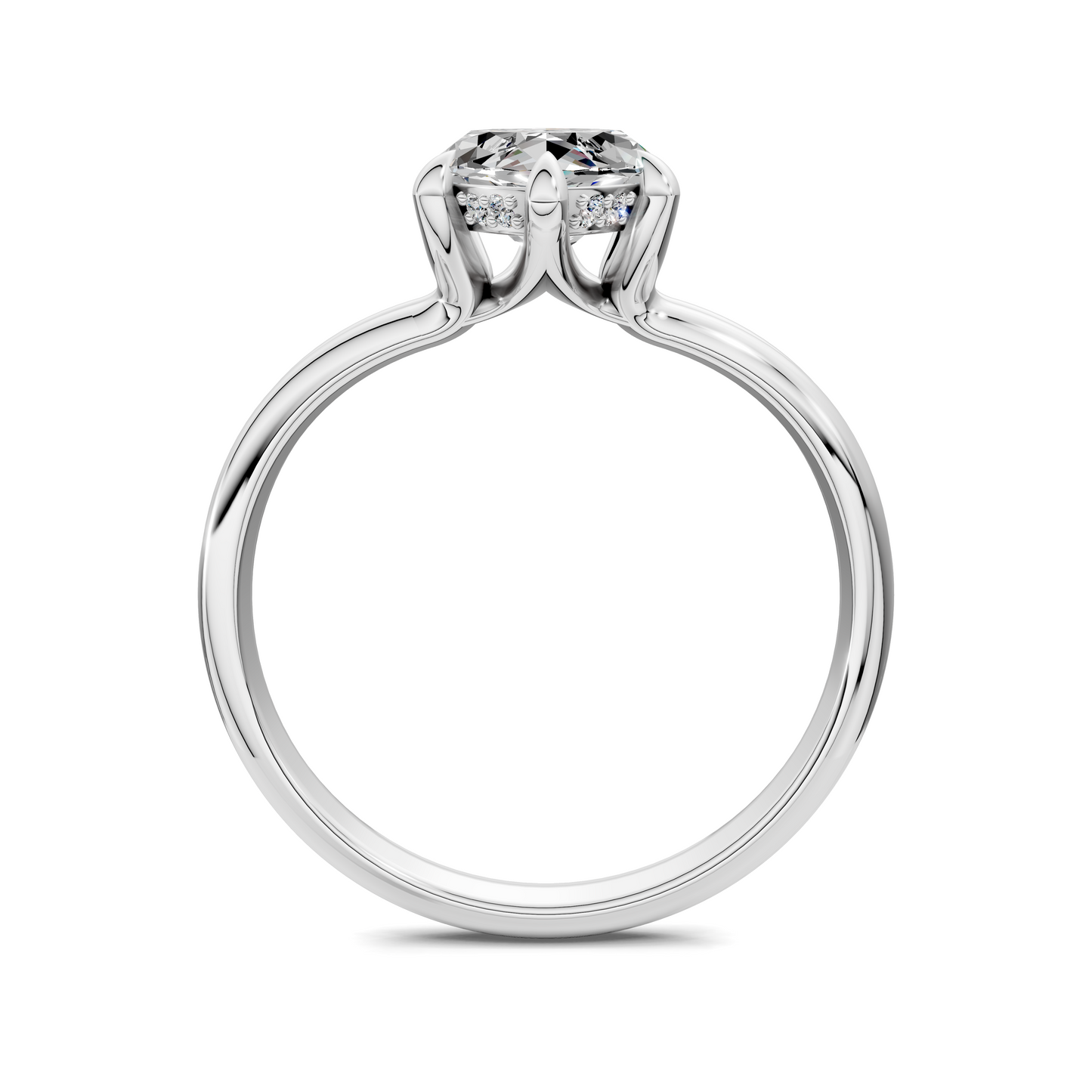 Ashlee Floating Split Band Ring