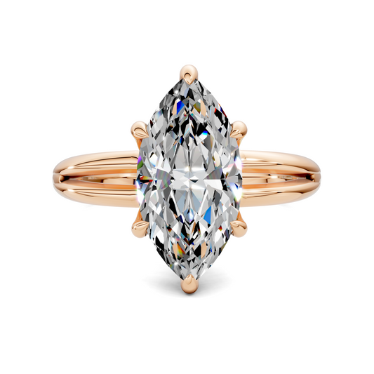 Ashlee Floating Split Band Ring